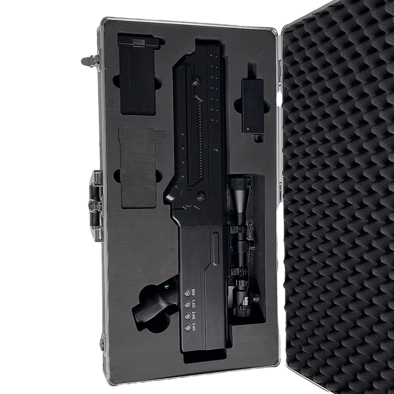  康马手持便携式枪型低空防御反制四通道B型